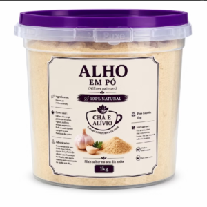 Chá e Alívio Alho em Pó Embalagem Econômica 1kg