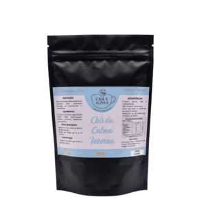 Chá da Calma Interna 60g – Blend de Camomila, Lavanda e Capim-Limão